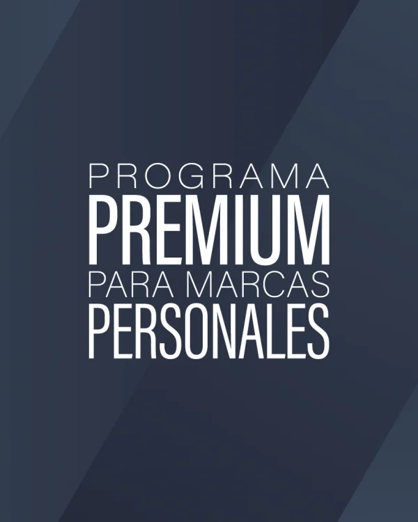 programa premium marca personal